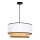 Duolla - Κρεμαστό φωτιστικό οροφής BOHO 1xE27/15W/230V διάμετρος 45 cm λευκό/rattan