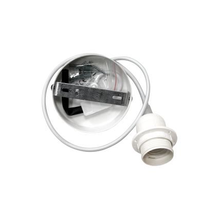 Duolla - Κρεμαστό φωτιστικό οροφής BOHO 1xE27/15W/230V μπεζ/καφέ
