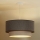 Duolla - Κρεμαστό φωτιστικό οροφής BOHO ECO RECYCLING 1xE27/15W/230V διάμετρος 45 cm καφέ/κρεμ