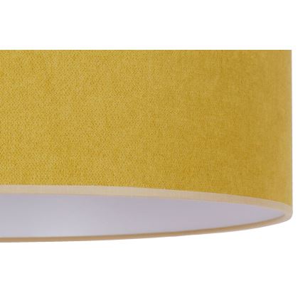 Duolla - Κρεμαστό φωτιστικό οροφής BRISTOL 1xE27/15W/230V διάμετρος 45 cm κίτρινο/λευκό
