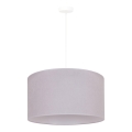 Duolla - Κρεμαστό φωτιστικό οροφής BRISTOL 1xE27/40W/230V διάμετρος 45 cm γκρι