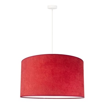 Duolla - Κρεμαστό φωτιστικό οροφής BRISTOL 1xE27/40W/230V διάμετρος 45 cm κόκκινο