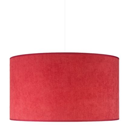 Duolla - Κρεμαστό φωτιστικό οροφής BRISTOL 1xE27/40W/230V διάμετρος 45 cm κόκκινο