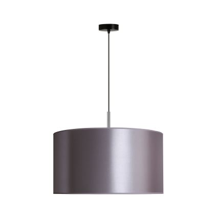 Duolla - Κρεμαστό φωτιστικό οροφής CANNES 1xE27/15W/230V διάμετρος 45 cm ασημί