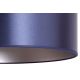 Duolla - Κρεμαστό φωτιστικό οροφής CANNES 1xE27/15W/230V διάμετρος 45 cm μπλε/ασημί