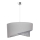 Duolla - Κρεμαστό φωτιστικό οροφής CELLO 1xE27/40W/230V διάμετρος 45 cm γκρι/δαντέλα