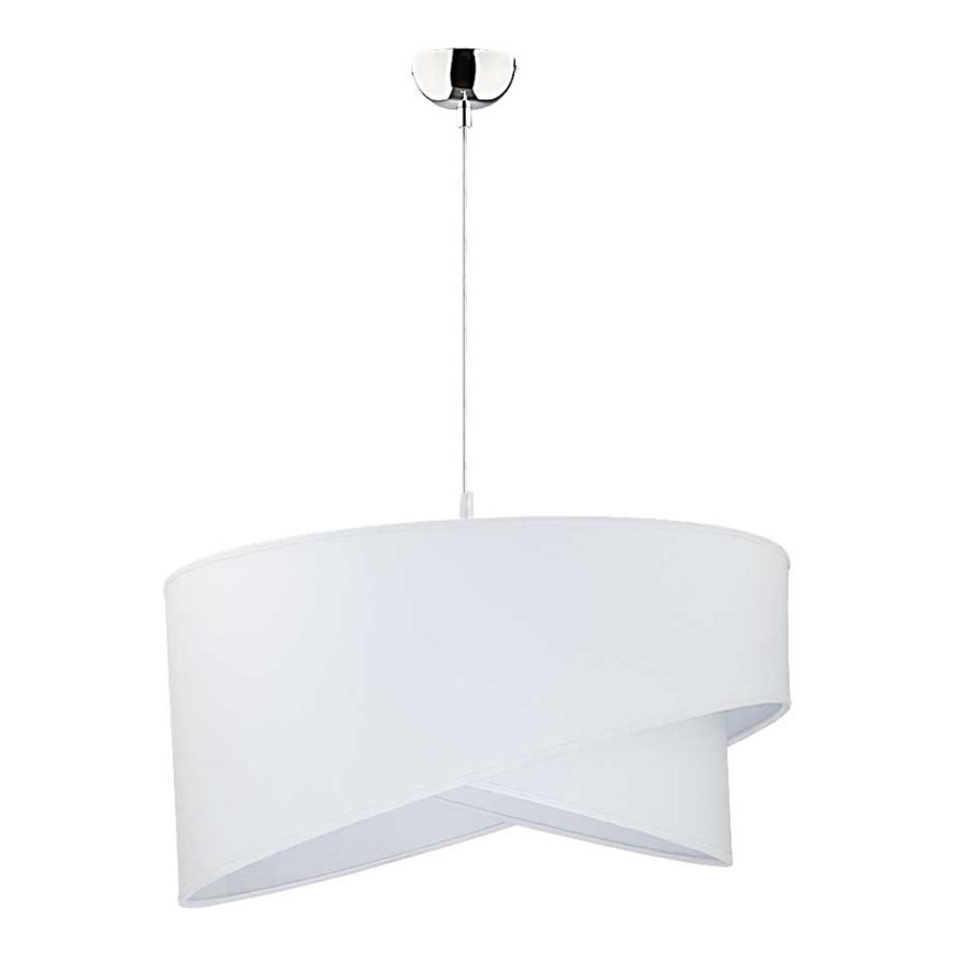 Duolla - Κρεμαστό φωτιστικό οροφής CELLO 1xE27/40W/230V διάμετρος 45 cm λευκό