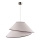 Duolla - Κρεμαστό φωτιστικό οροφής COCO 1xE27/40W/230V διάμετρος 50 cm λευκό