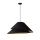 Duolla - Κρεμαστό φωτιστικό οροφής COCO 1xE27/40W/230V διάμετρος 50 cm μαύρο