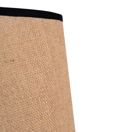 Duolla - Κρεμαστό φωτιστικό οροφής CONE 1xE27/15W/230V διάμετρος 40 cm καφέ/μαύρο