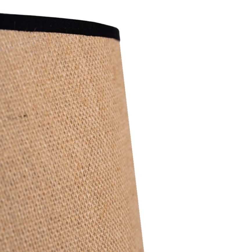 Duolla - Κρεμαστό φωτιστικό οροφής CONE 1xE27/15W/230V διάμετρος 40 cm καφέ/μαύρο
