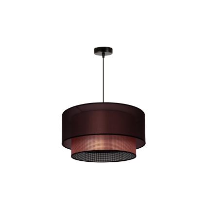 Duolla - Κρεμαστό φωτιστικό οροφής COPPER SHINY 1xE27/15W/230V διάμετρος 45 cm καφέ/χαλκός