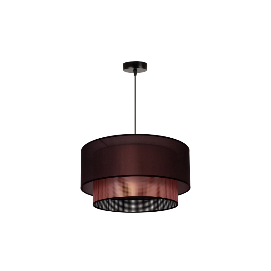 Duolla - Κρεμαστό φωτιστικό οροφής COPPER SHINY 1xE27/15W/230V διάμετρος 45 cm καφέ/χαλκός