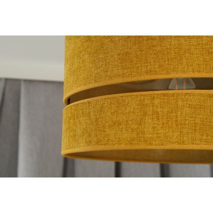 Duolla - Κρεμαστό φωτιστικό οροφής DOUBLE 1xE27/15W/230V διάμετρος 40 cm πορτοκαλί