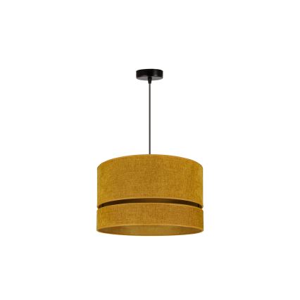 Duolla - Κρεμαστό φωτιστικό οροφής DOUBLE 1xE27/15W/230V διάμετρος 40 cm πορτοκαλί