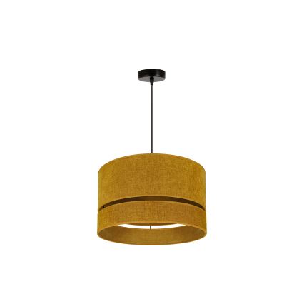 Duolla - Κρεμαστό φωτιστικό οροφής DOUBLE 1xE27/15W/230V διάμετρος 40 cm πορτοκαλί
