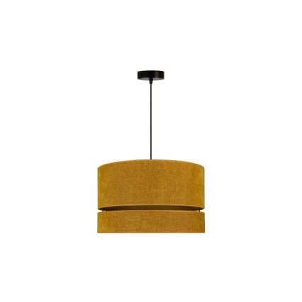 Duolla - Κρεμαστό φωτιστικό οροφής DOUBLE 1xE27/15W/230V διάμετρος 40 cm πορτοκαλί