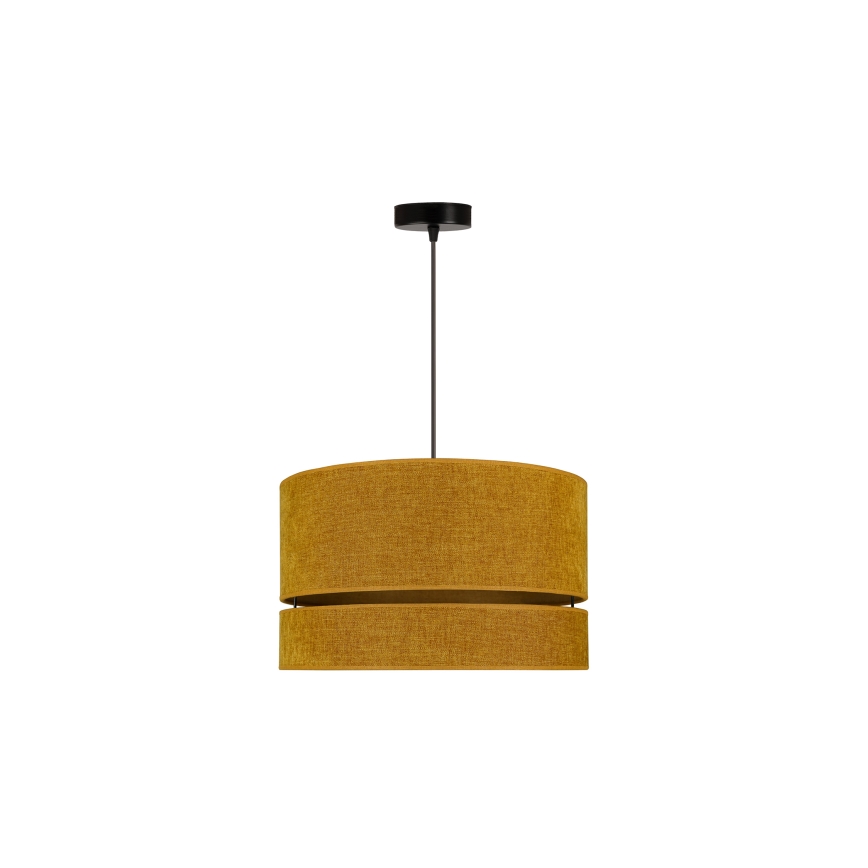 Duolla - Κρεμαστό φωτιστικό οροφής DOUBLE 1xE27/15W/230V διάμετρος 40 cm πορτοκαλί