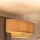 Duolla - Κρεμαστό φωτιστικό οροφής DOUBLE OVAL RATTAN 2xE27/15W/230V κρεμ/rattan