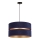 Duolla - Κρεμαστό φωτιστικό οροφής DUO 1xE27/15W/230V διάμετρος 40 cm μπλε/χρυσό