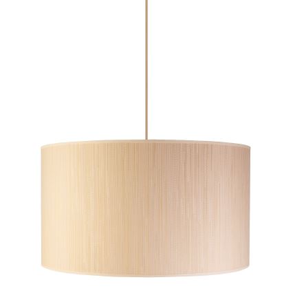 Duolla - Κρεμαστό φωτιστικό οροφής ESSEX 1xE27/40W/230V διάμετρος 45 cm μπεζ/χρυσό
