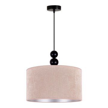 Duolla - Κρεμαστό φωτιστικό οροφής LYON 1xE27/15W/230V διάμετρος 40 cm μπεζ