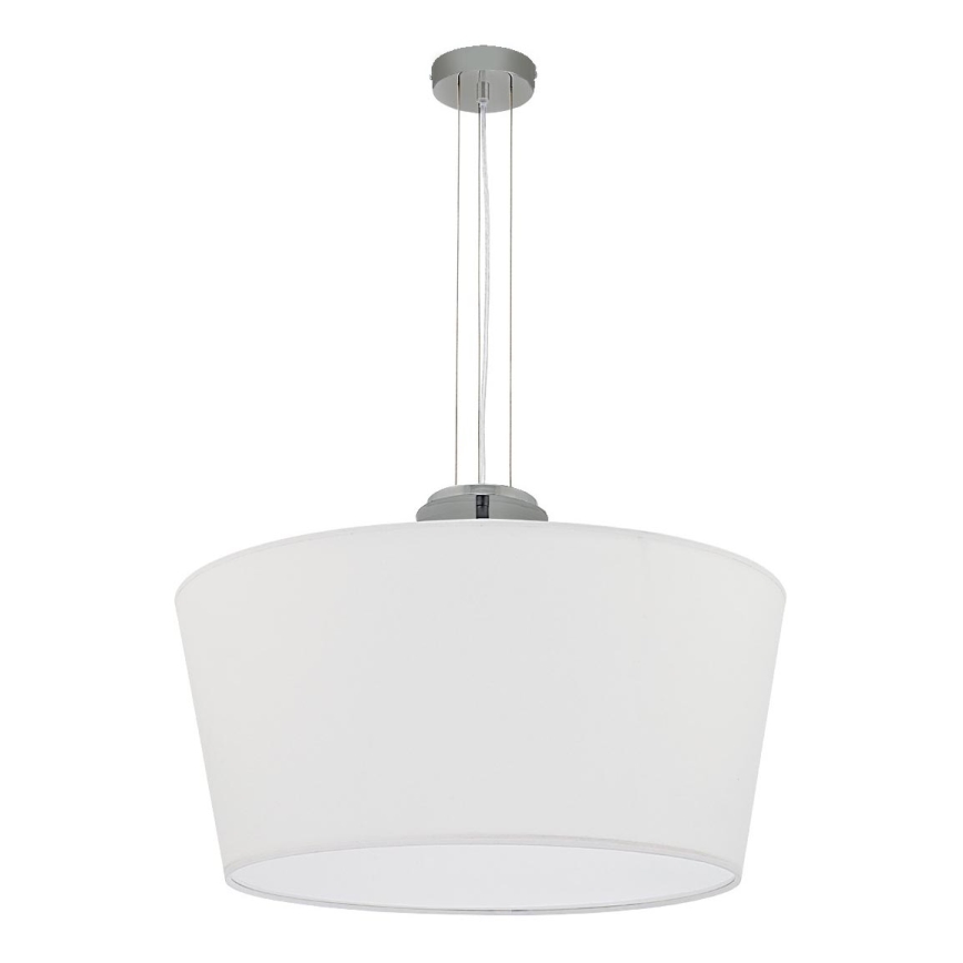 Duolla - Κρεμαστό φωτιστικό οροφής OPERA 3xE14/40W/230V διάμετρος 55 cm λευκό