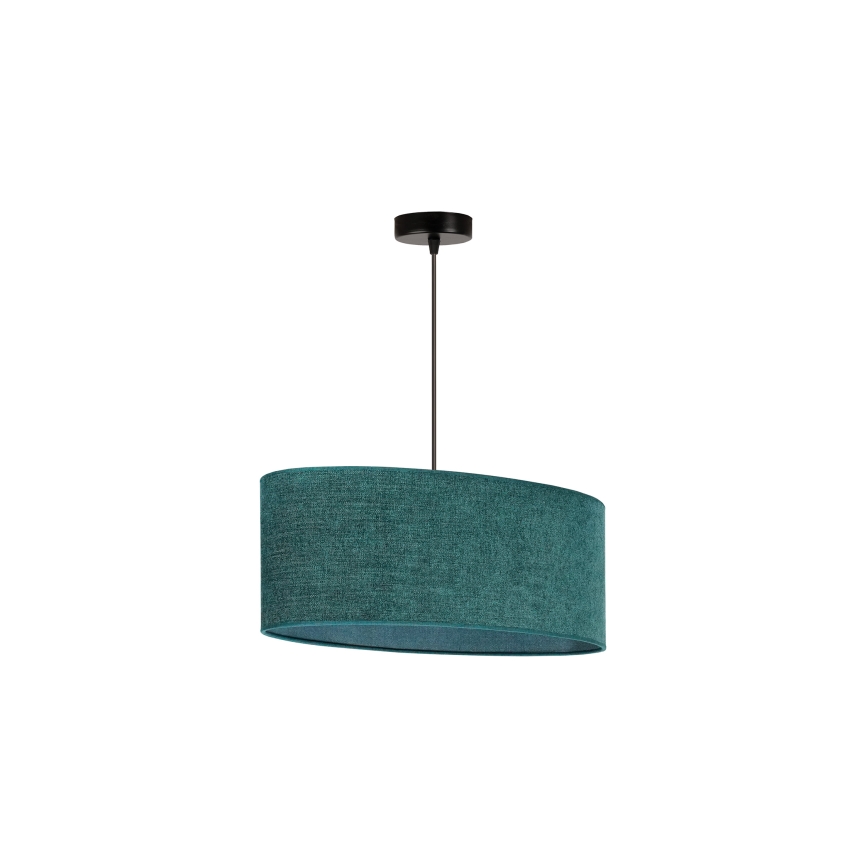 Duolla - Κρεμαστό φωτιστικό οροφής OVAL 1xE27/15W/230V πράσινο