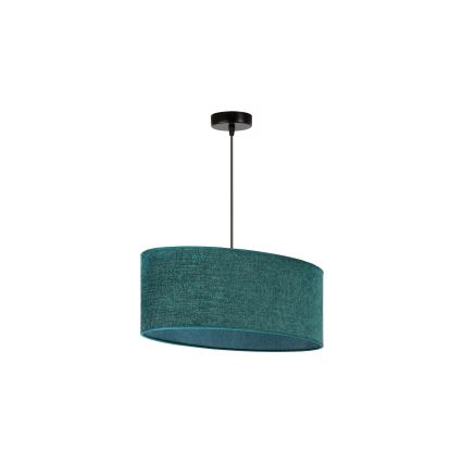 Duolla - Κρεμαστό φωτιστικό οροφής OVAL 1xE27/15W/230V πράσινο