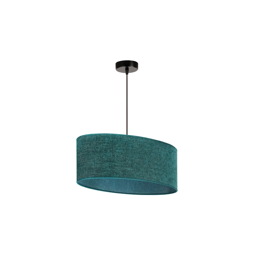 Duolla - Κρεμαστό φωτιστικό οροφής OVAL 1xE27/15W/230V πράσινο