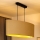 Duolla - Κρεμαστό φωτιστικό οροφής OVAL VEGAN 2xE27/15W/230V κρεμ