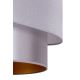 Duolla - Κρεμαστό φωτιστικό οροφής PARIS 1xE27/15W/230V διάμετρος 40 cm ασημί/χρυσό