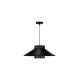 Duolla - Κρεμαστό φωτιστικό οροφής RIO RATTAN 1xE27/15W/230V μαύρο/χρυσαφί