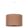 Duolla - Κρεμαστό φωτιστικό οροφής ROLLER 1xE27/15W/230V διάμετρος 40 cm καφέ