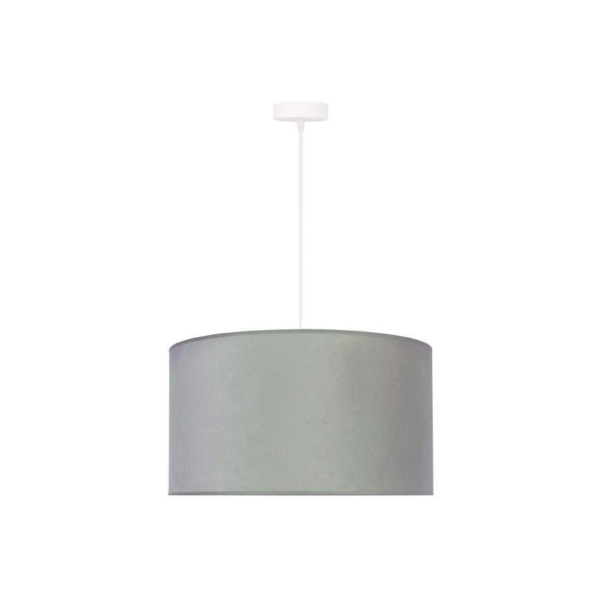 Duolla - Κρεμαστό φωτιστικό οροφής ROLLER 1xE27/15W/230V φωστικό διάμετρος 40 cm πράσινο/χρυσό
