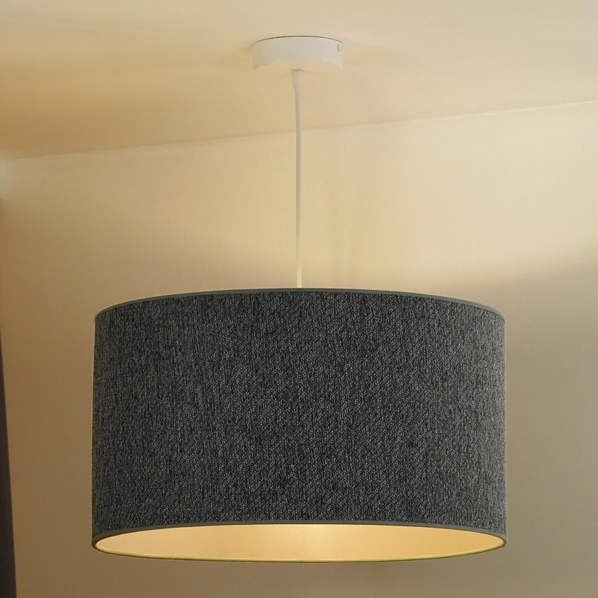 Duolla - Κρεμαστό φωτιστικό οροφής ROLLER ECO RECYCLING 1xE27/15W/230V διάμετρος 45 cm πράσινο