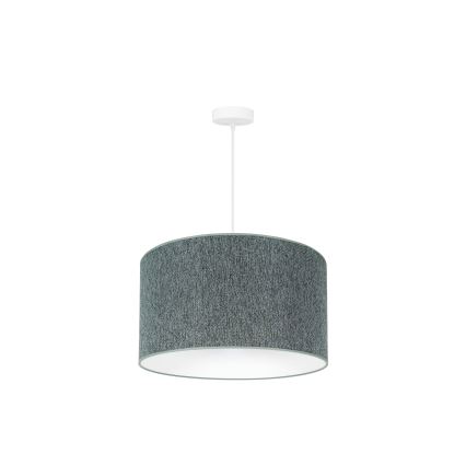 Duolla - Κρεμαστό φωτιστικό οροφής ROLLER ECO RECYCLING 1xE27/15W/230V διάμετρος 45 cm πράσινο