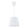Duolla - Κρεμαστό φωτιστικό οροφής SOLO 1xE27/40W/230V διάμετρος 24 cm λευκό