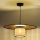 Duolla - Κρεμαστό φωτιστικό οροφής TOKYO RATTAN 1xE27/15W/230V διάμετρος 50 cm χρυσό/rattan