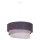 Duolla - Κρεμαστό φωτιστικό οροφής TRIO 1xE27/15W/230V ανθρακί/γκρι/λευκό