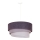 Duolla - Κρεμαστό φωτιστικό οροφής TRIO 1xE27/15W/230V διάμετρος 45 cm ανθρακί/γκρι/λευκό