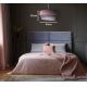 Duolla - Κρεμαστό φωτιστικό οροφής TRIO 1xE27/15W/230V ροζ/γκρι/λευκό