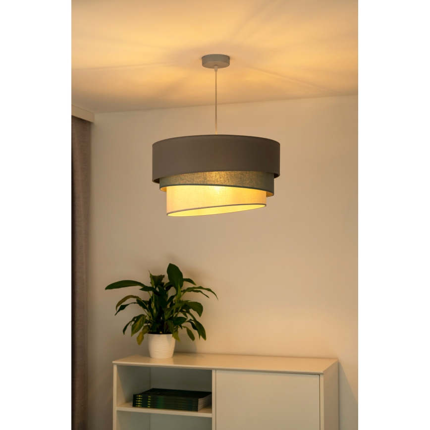 Duolla - Κρεμαστό φωτιστικό οροφής TRIO 1xE27/40W/230V διάμετρος 45 cm