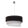 Duolla - Κρεμαστό φωτιστικό οροφής TRIO 1xE27/40W/230V διάμετρος 45 cm μαύρο/γκρι/λευκό