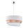 Duolla - Κρεμαστό φωτιστικό οροφής TRIO 1xE27/40W/230V διάμετρος 45 cm χρυσό/λευκό