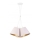 Duolla - Κρεμαστό φωτιστικό οροφής TWIGGY 3xE27/40W/230V διάμετρος 60 cm λευκό