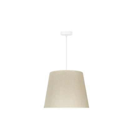 Duolla - Κρεμαστό φωτιστικό οροφής YUTE 1xE27/15W/230V διάμετρος 38 cm γκρι