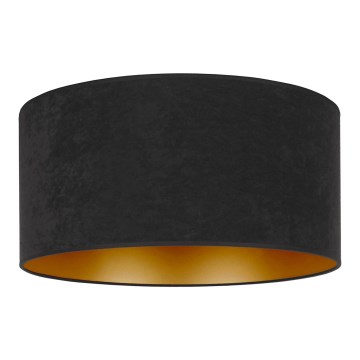 Duolla - Οροφής φωτιστικό ROLLER 3xE27/15W/230V διάμ. 60 εκ. μαύρο/χρυσό