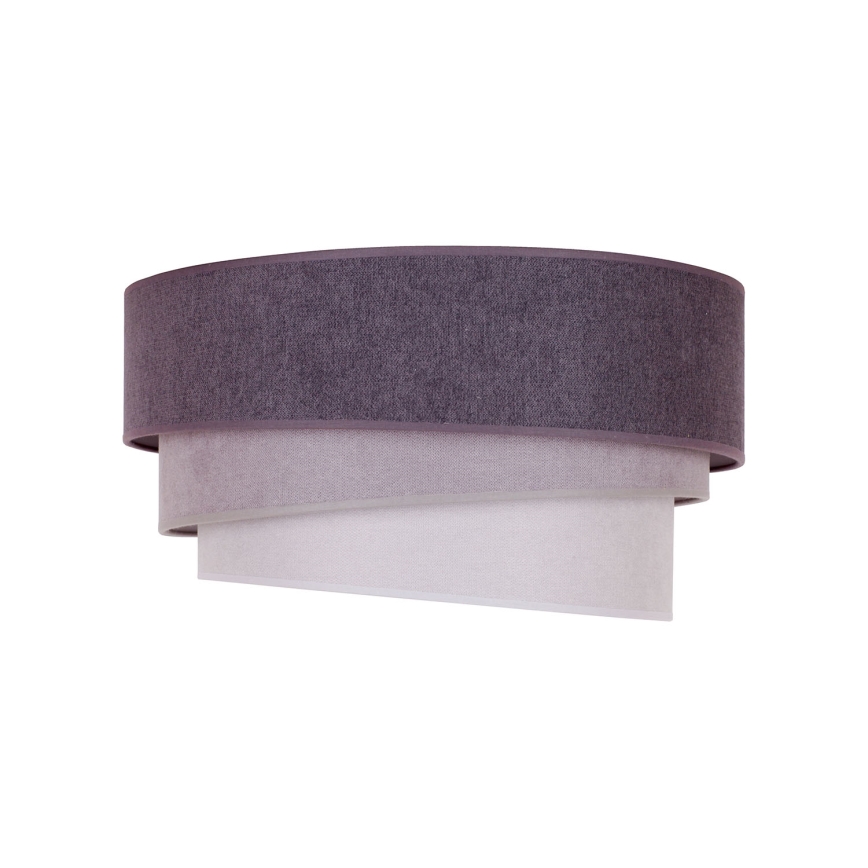 Duolla - Οροφής φωτιστικό TRIO 1xE27/15W/230V διάμ. 45 εκ. ανθρακί/γκρι/λευκό