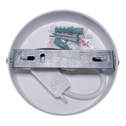 Duolla - Οροφής φωτιστικό BOHO 1xE27/15W/230V διάμ. 45 εκ. μπεζ/καφέ